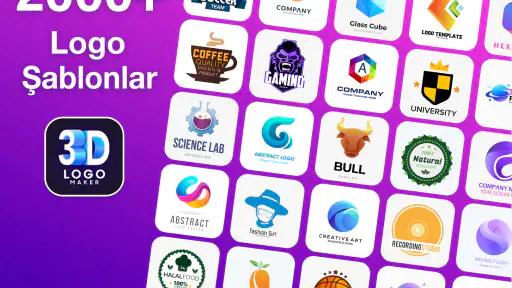 3D Logo Maker - Tasarım Logosu 1