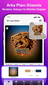 3D Logo Maker - Tasarım Logosu screenshot