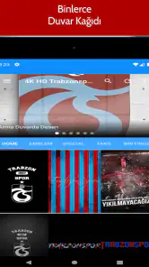 4K HD Trabzonspor Duvar Kağıtl screenshot