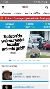 61saat - Trabzon Haber screenshot
