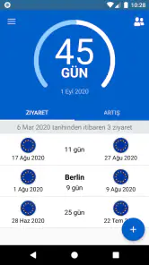 90 Gün Schengen screenshot