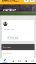 Adam Eksik - Halı Saha Oyuncus 3