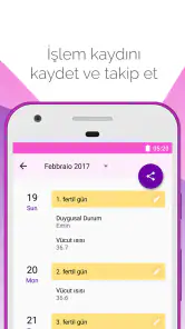 Adet Takvimi / Adet Takibi screenshot