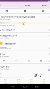 Adet Takvimi / Adet Takibi screenshot