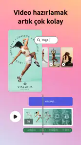 Adobe Express: AI Foto, Video screenshot