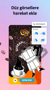 Adobe Express: AI Foto, Video screenshot