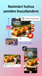 Adobe Express: AI Foto, Video screenshot