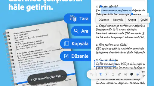 Adobe Scan: Belge Tarama 1