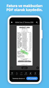 Adobe Scan: Belge Tarama screenshot