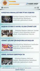 Afyonkarahisar Belediyesi screenshot