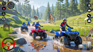 Ağır ATV Quad Bike Oyunu screenshot