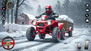 Ağır ATV Quad Bike Oyunu screenshot
