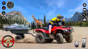 Ağır ATV Quad Bike Oyunu screenshot