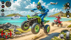 Ağır ATV Quad Bike Oyunu screenshot