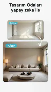 AI Ev Dekoru: İç Tasarım screenshot