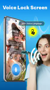 Ai Voice Lock Screen - VoiceOS screenshot