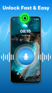 Ai Voice Lock Screen - VoiceOS screenshot