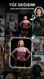 AI Yüz Değiştirme:Foto Editör 4