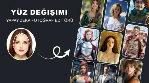 AI Yüz Değiştirme:Foto Editör screenshot