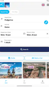 Air Montenegro screenshot
