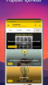 Akademia - Makale Oku ve Öğren screenshot