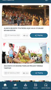 Alanya Belediyesi screenshot