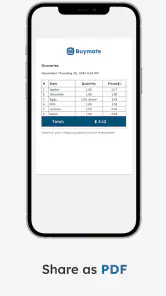 Alışveriş Listesi : Buymate screenshot