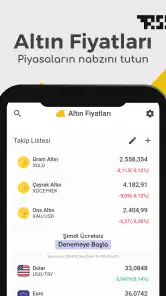 Altın Gümüş Fiyatları Canlı screenshot