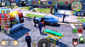 Ambulance Driving Game 3d screenshot