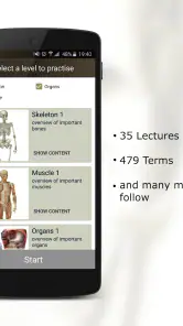 Anatomy Quiz Pro screenshot