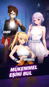Anime Dating Sim: Waifu Aşkı screenshot