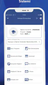 Ankara Üniversitesi screenshot