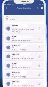 Ankara Üniversitesi screenshot