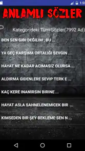 Anlamlı Sözler screenshot