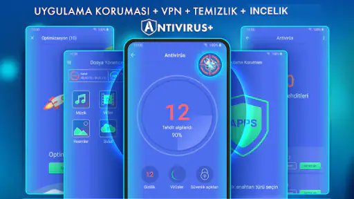 Antivirüs - Temizleyici, VPN 6