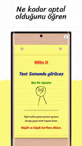 Aptallık Testi screenshot
