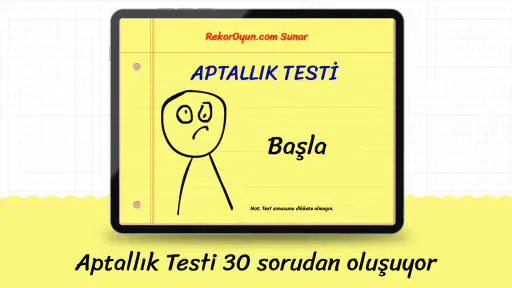 Aptallık Testi 7