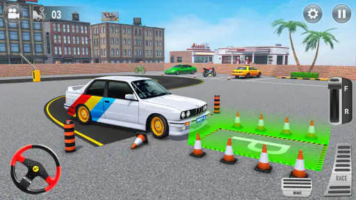Araba Park Etme Oyununu 3D 3