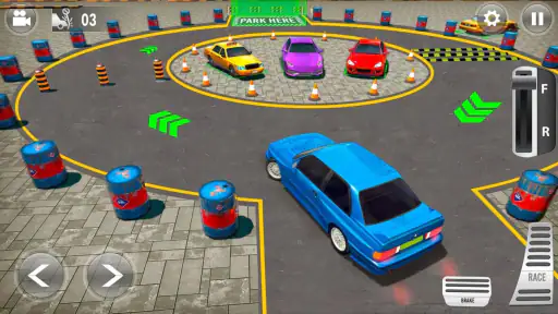 Araba Park Etme Oyununu 3D 6
