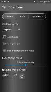 Araç Kamerası -video kaydedici screenshot