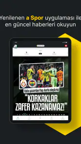 ASPOR - Canlı Yayın, Haberler screenshot