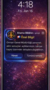 ATAMA BİLDİRİM PROGRAMI screenshot