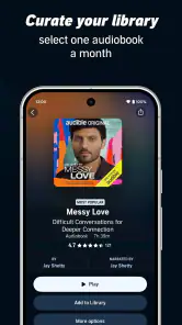 Audible screenshot