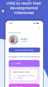 Baby Milestones & Development screenshot