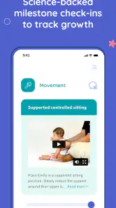 Baby Milestones & Development screenshot