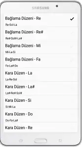 Bağlama Akort Programı screenshot