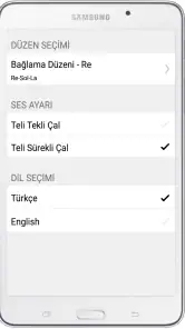 Bağlama Akort Programı screenshot