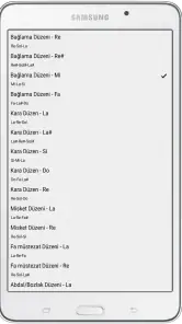Bağlama Akort Programı screenshot
