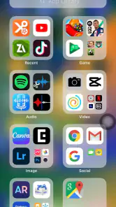 Başlatıcı iOS 26 screenshot
