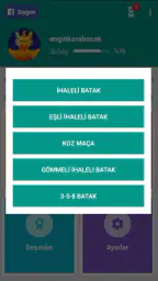 Batak - Tekli, Eşli, Koz Maça 3